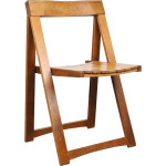 Vintage sklopiva drvena stolica