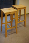 Drvene barske stolice (IKEA)