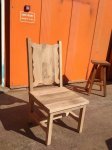 Hrastova masivna unikatna stolica za ugostiteljstvo