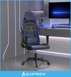 Igraća stolica crno-plava od umjetne kože - NOVO