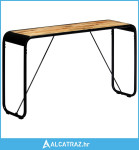 Konzolni stol 140 x 35 x 76 cm od grubog masivnog drva manga - NOVO