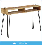 Konzolni stol od masivnog drva manga 115 x 35 x 76 cm - NOVO
