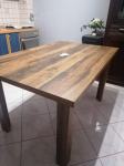 Kuhinjski drveni stol 140 x 90 - NOVO