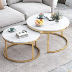 LUKSUZNI STOLIĆI OD MRAMORA 2 KOMADA