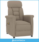 Masažna stolica Taupe Mikrofibra - NOVO