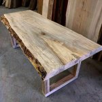 Masivni stol rustik hrast za ugostiteljstvo 170x70cm