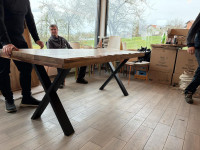 Metalne noge za Stolove i Klupe