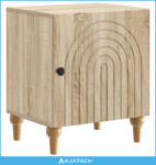 Noćni ormar Hrast sonoma 43 x 34,5 x 50 cm Konstruirano drvo - NOVO