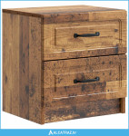 Noćni ormar Staro drvo 43 x 34,5 x 44,5 cm Konstruirano drvo - NOVO