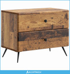Noćni ormar Staro drvo 62 x 34,5 x 47,5 cm Konstruirano drvo - NOVO