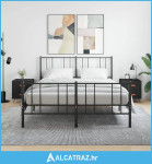 Noćni ormarići 2 kom crni 40 x 35 x 47,5 cm konstruirano drvo - NOVO