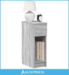 Noćni ormarići s ladicom 2 kom siva sonoma 20x36x60 cm - NOVO