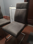 Novel stolice od brušene kože (2 kom) *Novo *