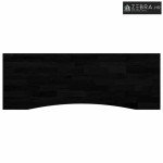 Ploča za radni stol tamnosmeđa 140x60x2,5 cm drveni pravokutni - Tamno