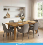 Pravokutni stolni vrh 130 x 60 x 3,2 cm Pravokutni - NOVO
