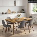 Pravokutni stolni vrh 80 x 60 x 3,2 cm Pravokutni - Bjeljenje 80 x 60