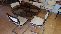 Prodajem stol i stolce dizajna Marcel Breuer, zajedno ili odvojeno