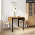 Produživi blagovaonski stol 120 x 81,5 x 75 cm Staro drvo - Staro drvo