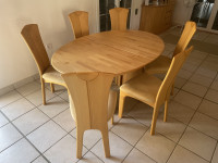 Prostrani blagovaonski stol na razvlačenje s 8 stolica