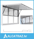 Prozor za koncesije 152x92 cm, prozor za posluživanje od aluminijske l