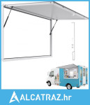 Prozor za koncesije 188x102cm, okvir od aluminijske legure za kamion s