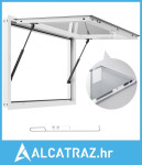 Prozor za koncesije 92x61 cm, okvir od aluminijske legure za kamion s