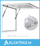 Prozor za koncesije 92x92 cm, okvir od aluminijske legure za kamion s