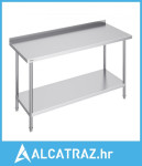 Radni stol od nehrđajućeg čelika 24 x 60 x 36 inča, komercijalni radni