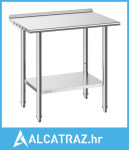 Radni stol od nehrđajućeg čelika, 61x91,5 cm stol za pripremu hrane s