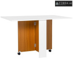 Razvlačivi blagovaonski stol, mobilni, modernog dizajna, 120 cm x 80 c