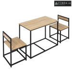 Set blagovaonskog stola s 2 stolice, kompaktni set stola i stolica za