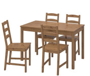 Set kuhinjski stol i 4 stolice s jastucima