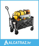 Sklopiva kolica, 120L i 225LBS sklopiva kolica s terenskim kotačima, t