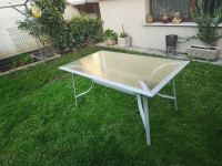 Stakleni stol za terasu-50 eura