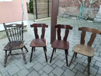 Stare drvene stolice