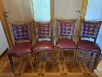Stilske kožne stolice original proizvod iz Jugoslavije