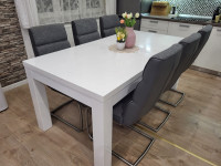 Stol 180/260cm + 6 stolica