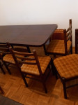Stol + 5 stolica