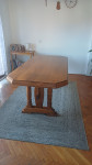 Stol od hrasta - rucni rad