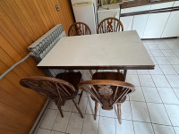 Stol i stolice za kuhinju - poklanjam