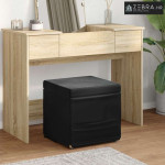 Stolica Crna 41 x 41 x 40 cm Svileni i Fino Radeći Drvo - Crna 40 cm B