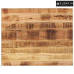 Stolna ploča 110x80x2,5 cm pravokutna masivno grubo drvo manga - Grubo