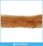 Stolna ploča 120x40x3,8 cm pravokutna bagremovo drvo živi rub - NOVO