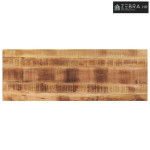 Stolna ploča 160x50x2,5 cm pravokutna masivno grubo drvo manga