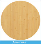 Stolna ploča Ø70x4 cm od bambusa - NOVO