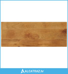 Stolna ploča 80 x 40 x 2,5 cm pravokutna od masivnog drva manga - NOVO