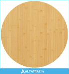 Stolna ploča Ø80x4 cm od bambusa - NOVO