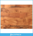 Stolna ploča 80x70x2,5 cm pravokutna od masivnog drva bagrema - NOVO