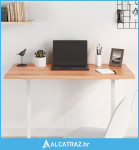 Stolna ploča svjetlosmeđa 100 x 40 x 2 cm tretirana hrastovina - NOVO