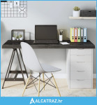 Stolna ploča tamnosmeđa 140x50x(2-6) cm tretirana hrastovina - NOVO